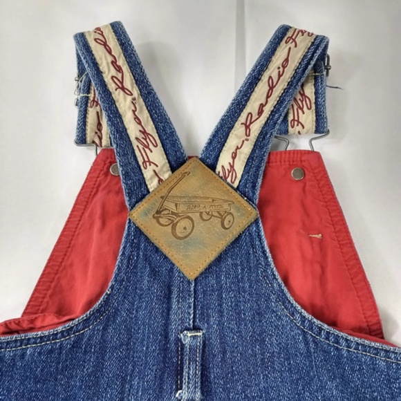 Radio Flyer Toddler 2T Overall Denim Jeans - Picture 4 of 4